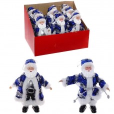 Дед Мороз в синей шубе, 11*5*18 см