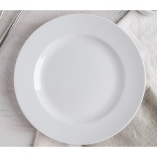Тарелка мелкая «Идиллия», цвет белый, 24 см