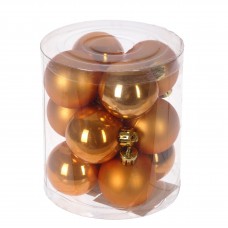 Набор из 12-ти шаров "Медовое ассорти", 4 см